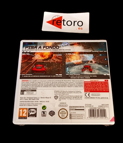 SPY HUNTER Nintendo 3DS PAL-España Sealed NEW - Picture 2 of 2