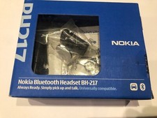 Nokia Bluetooth Headset BH-217 BH217 mit Dockingstation Dock Telefon Handy Phone