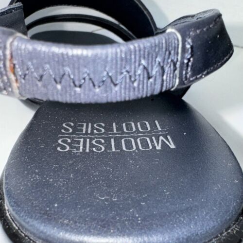 Mootsies Tootsies Sandals Shoes Womens Navy Blue Slingback Size 10 - Picture 5 of 8