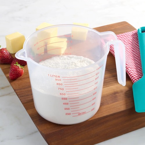 Mainstays 4 Cup PP Plastic Measuring Cup, 32 oz, Clear - 第 8/8 張圖片