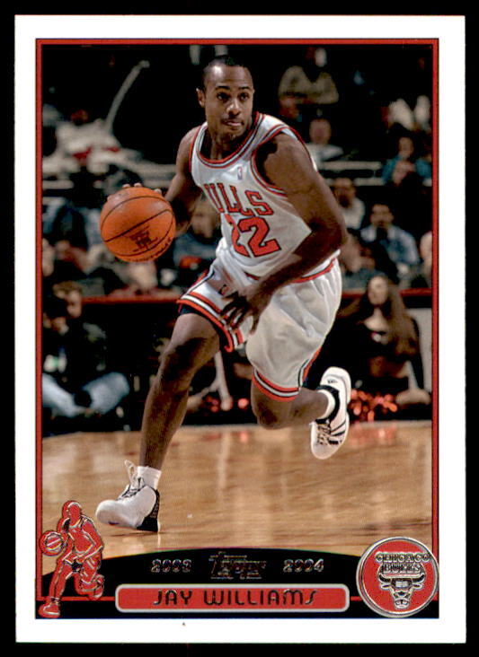 2003-04 Topps Basketball #22 Jay Williams CHICAGO BULLS MINT