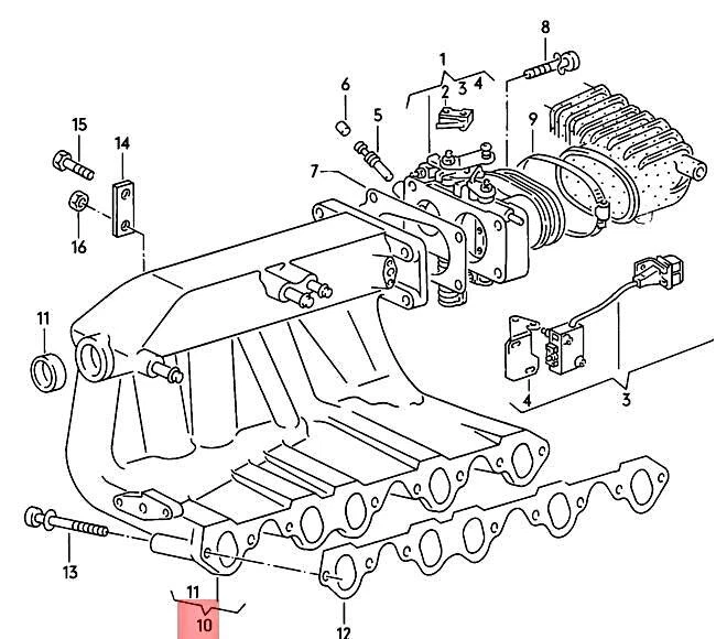 Genuine Volkswagen Discontinued Part NOS Audi 4000 quattro 80 90 035133201AP - Image 2 of 2