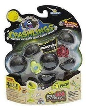 Image of Crashlings 4 Pack - Series 1 monsters Crashlings 4 Figures and 4 Meteors (z47)