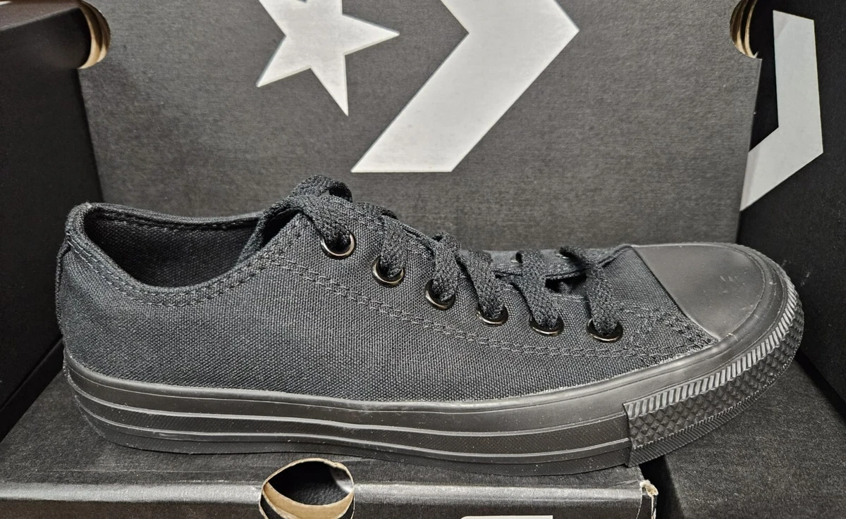 Converse mono black clearance low