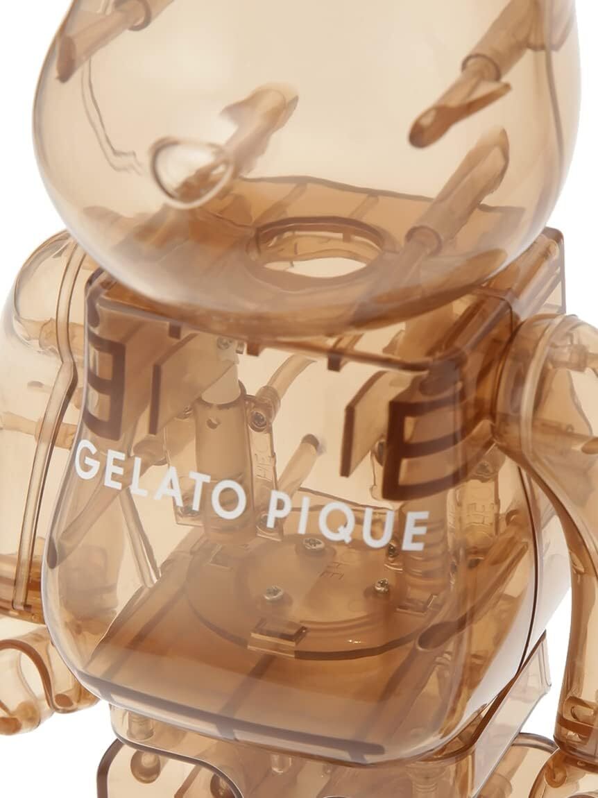 MEDICOM TOY BE@RBRICK GELATO PIQUE BEIGE 100% 400％ | eBay
