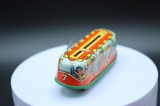 Antique Germany Tin Litho Wind Up Toy TIPPCO bus B2 