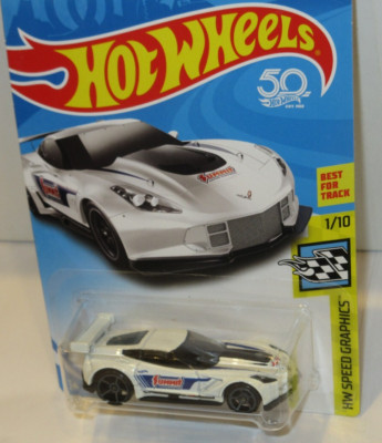 HOT WHEELS 50th ANNIVERSARY ~SUMMIT RACING CORVETTE C7.R ~ MOC ~