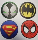 VINTAGE RETRO LOOKING MARVEL COMIC BOOK *STICKERS* SPIDER-MAN 🕷 BATMAN 🦇 LOT 4