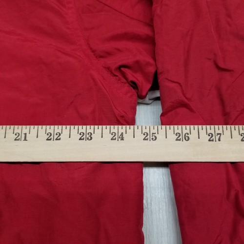 ✅VTG Wisconsin Badgers Insulated Hooded Full Zip Red Lightweight Jacket Men's M - Picture 5 of 10