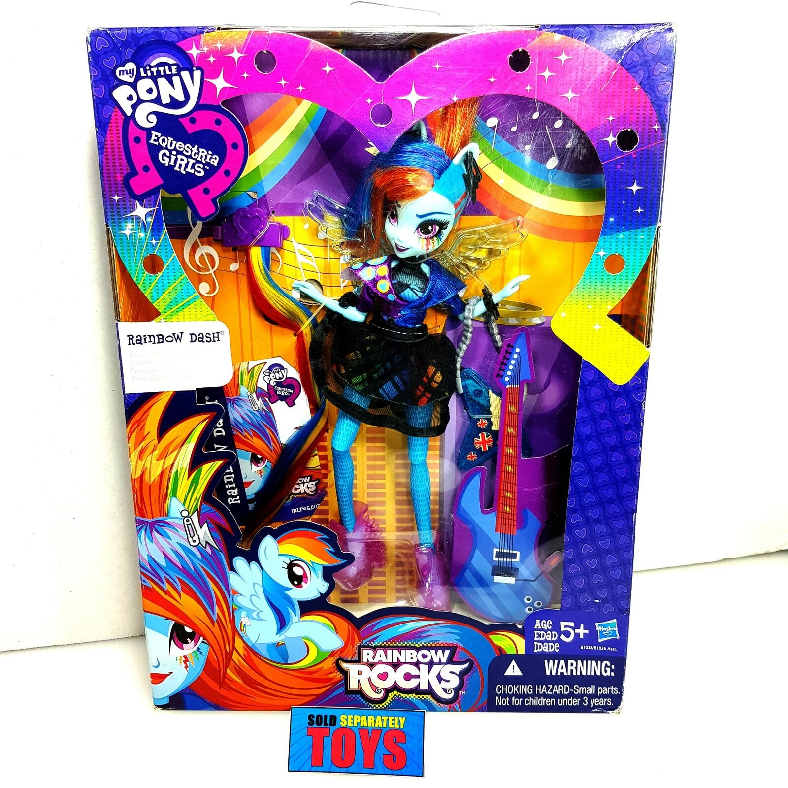 skærm Sommerhus Sommetider RARE My Little Pony Equestria RAINBOW DASH rockin&#039; Hairstyle Rainbow  Rocks doll | eBay