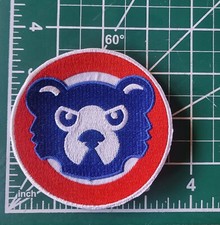 Chicago Cubs 3.5" Iron /Sew On Embroidered Patch  Free Tracking 