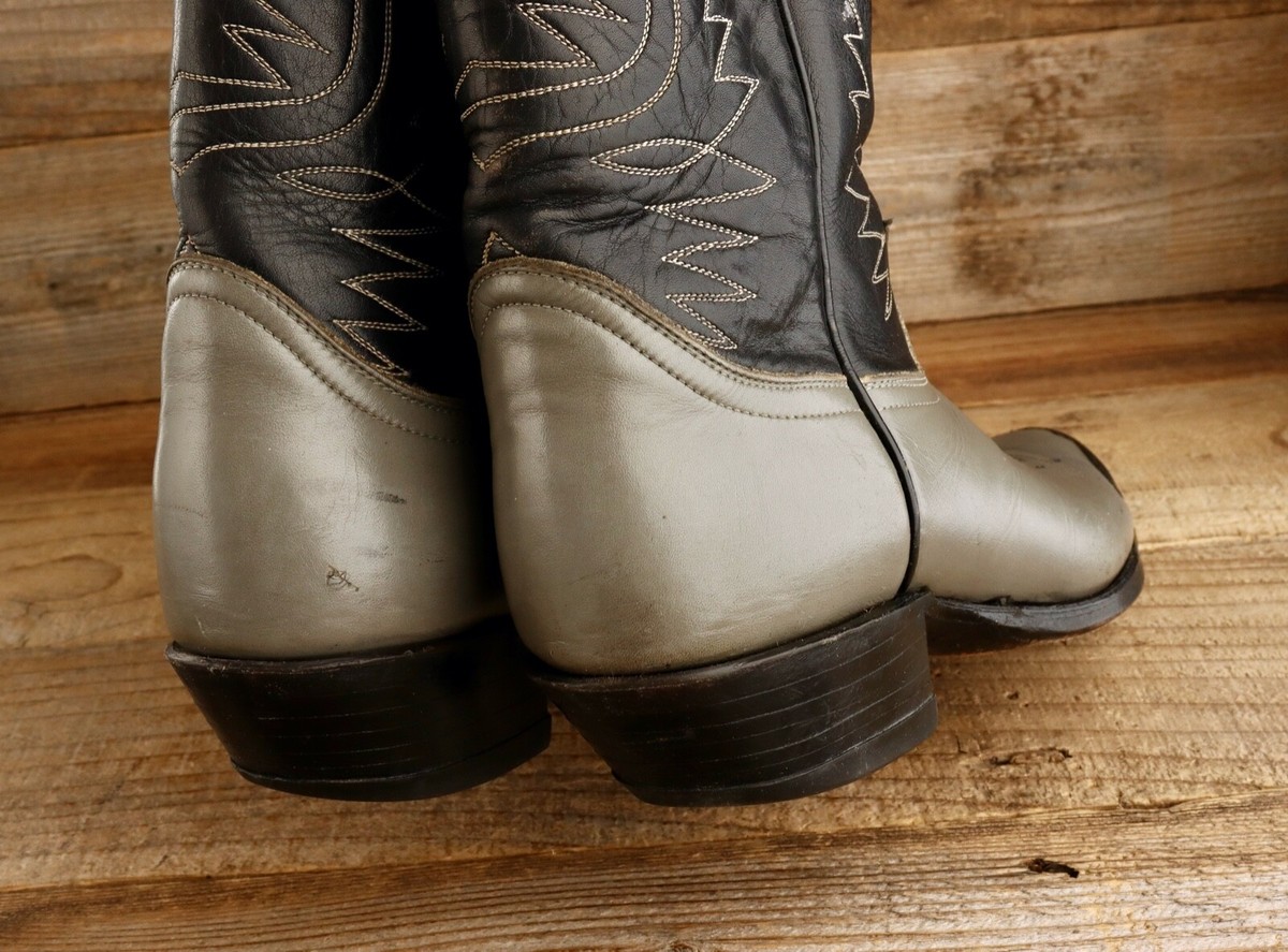 靴 vintage tony lama gray long boots s-l500.jpg
