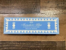 Vintage Avon Avonshire Blue 3 Hostess Fragrance Soaps In Original Box