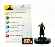 Marvel Heroclix Loki 104 w/ Card Thor The Dark World Set