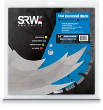 SRW Products 14" Premium General Purpose Fast Cut Segmented Alternating Diamond