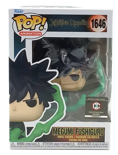 Funko Pop! Jujutsu Kaisen Chalice Exclusive Megumi Fushiguro #1646 w/Protector
