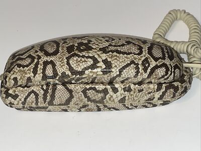 Vintage Snakeskin Style Nick Nora Landline TrimLine Python Retro Snake ...