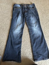 Justice Jeans Bootcut Leg Girls 12.5 Blue Medium Wash 5-Pocket Simply Low