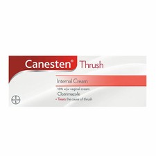 Canesten Internal Cream 5g Thrush Treatment Clotrimazole Applicator