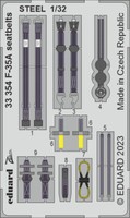 Eduard Zoom FotoäTzteile F-35A Seatbelts Steel 1:32 For Trumpeter Kit Art 33354