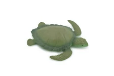 Sea Turtle, Hand Painted, Rubber, Realistic, Model, Toy, Gift 3.75" F6003 B377