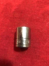 Powerbuilt 18mm metric 3/8" drive 12 Point Shallow Socket