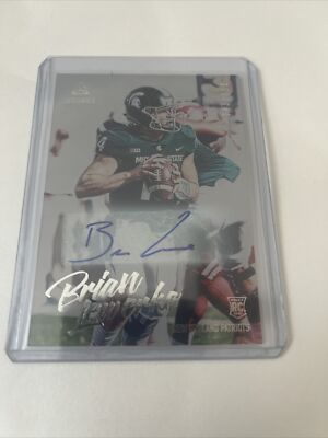 2020 LUMINANCE AUTO AUTOGRAPH BRIAN LEWERKE ROOKIE CARD #43/299