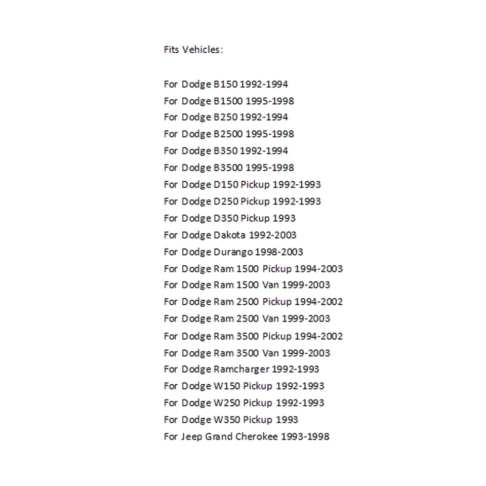 Juego de juntas de colector de admisión de motor para Dodge Dakota Durango Ram 1500 Jeep 615-310 Foto 3 de 4