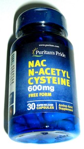 Nac N Acetyl Cysteine 600mg Free Form 30 Pills Amino Acid Capsules 74312102110 Ebay