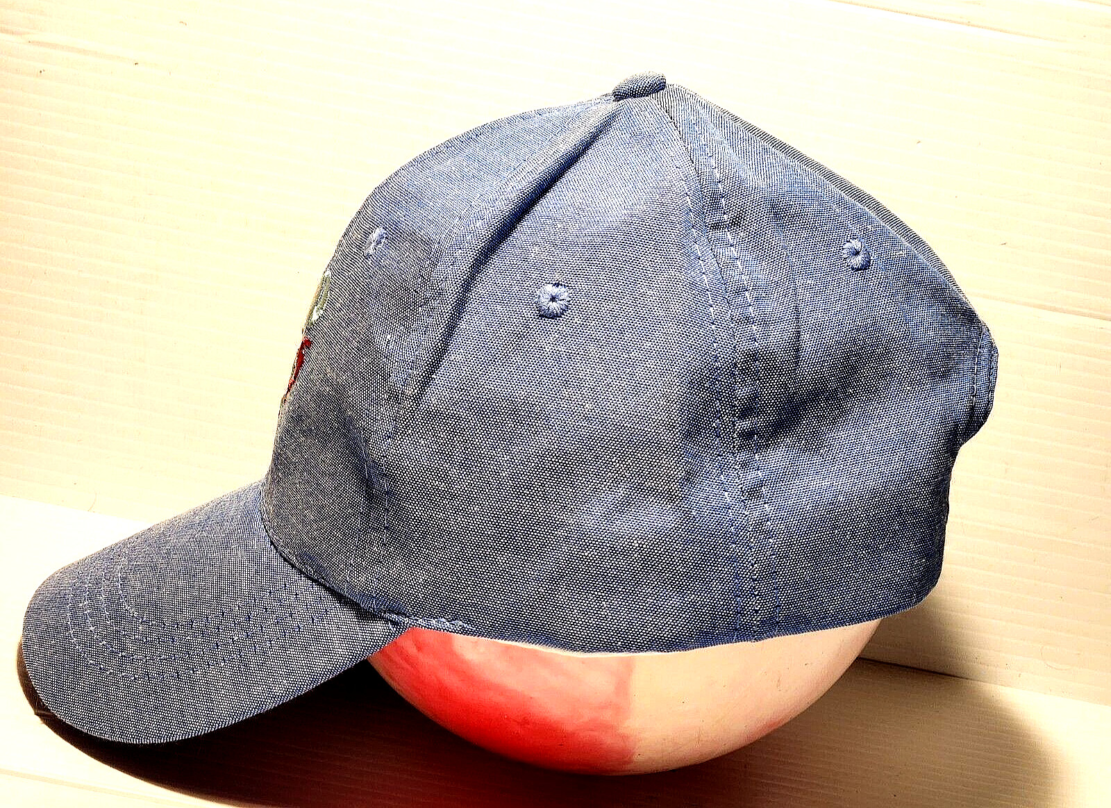 Women’s GOOD VIBES Blue Baseball Cap Adjustable SnapBack Hat Adult/Teens NEW