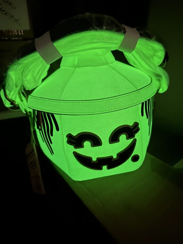 Bandolera McDonald's Loungefly Halloween McGoblin Bruja Feliz Comida Cubo Nueva con Etiquetas Foto 3 de 4