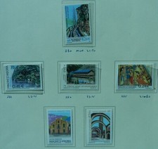 Andorra 2001  6 stamps SG 280/5 Mint unhinged cat £12
