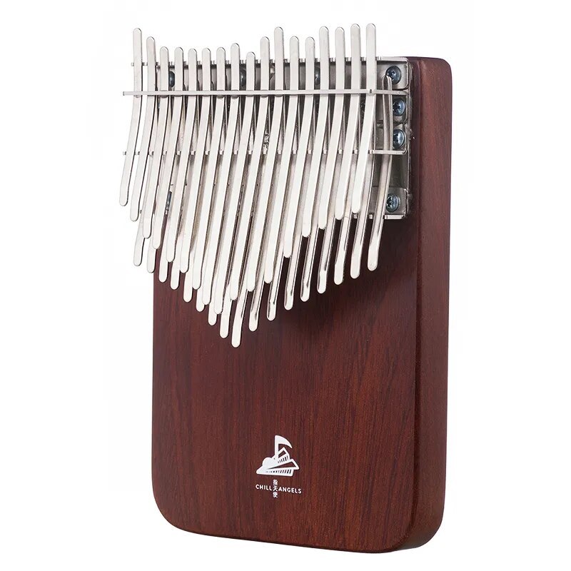 34 adult kalimba with hammer resin epoxy wood kalimba 100% brand new-image