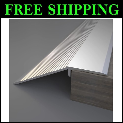 Heavy-Duty Aluminum Threshold Strip for Smooth Transitions - 36 Inch Ramps