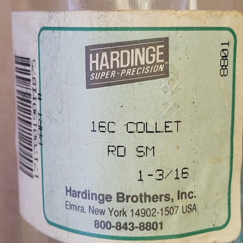HARDINGE 16C ROUND COLLET 1-3/16 - Picture 2 of 8