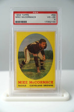 VINTAGE 1958 TOPPS #59 MIKE MCCORMACK PSA 4 VG-EX BROWNS