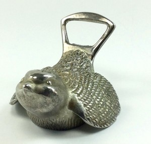 METAL-BIRD-Bottle-Cap-Pry-Opener-Figurine-vintage-Man-Cave-Barware-beer-pop