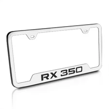 Lexus RX350 Polished Stainless Steel License Plate Frame