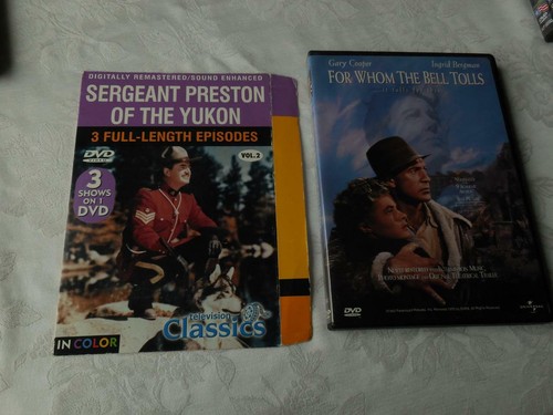6 DVDs-2 NISP-4 VG-LN-NOIR-Serials-Sergeant Preston-Boarderline-Black book#64 - Picture 4 of 7