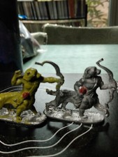 Rare Vintage D D Dungeons  Dragons Metal Miniature ral partha centaur lot arche