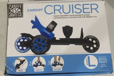 Cardiff Cruiser Large Inline Skates - Blue/Black