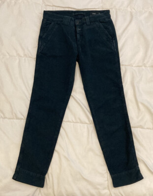 Closed Italian Dark Green Cropped Pants Size 40 (free shipping)!