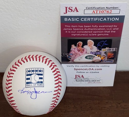 Reggie Jackson Signed Autographed Rawlings HOF Baseball New York Yankees JSA