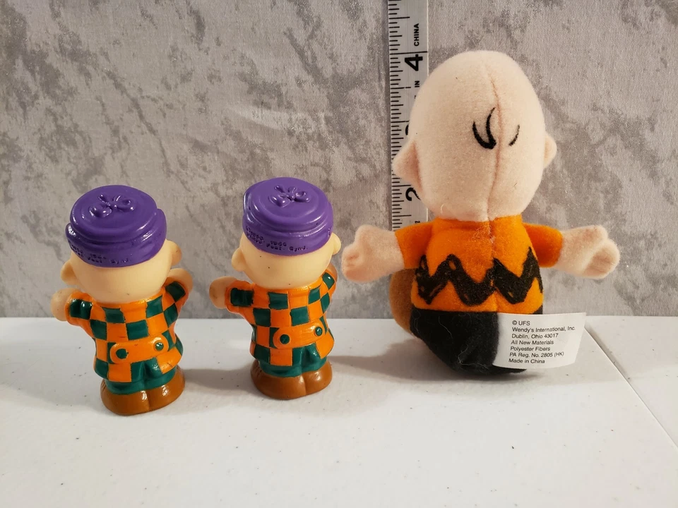 Vintage Peanuts Charlie Brown Toy Lot - Изображение 2 из 3