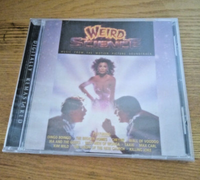 WEIRD SCIENCE DER FILM-SOUNDTRACK-CD.  RARE OOP NEW SEALED