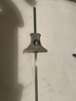 Vintage Chesterman 1992 /1 Tiefenmesser 6'' Imperial