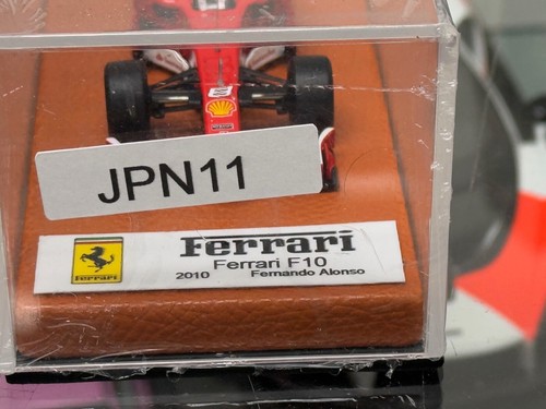 1/43 Ferrari F10 from 2010 F1 Season of Fernando Alonso Leather base JPN11 - Picture 7 of 7