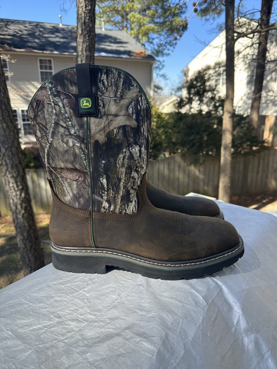 without box John Deere SKECHERS Waterproof Rowood Moss Burrow