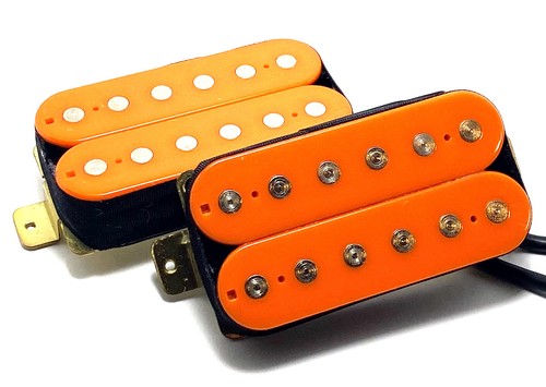 Dragonfire SCREAMERS Humbucker Pickup SET Bridge & Neck HH Pickups, Color Choice - Picture 24 of 52