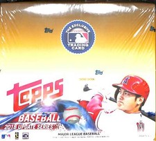 2018 Topps Update Baseball Sealed Retail Box